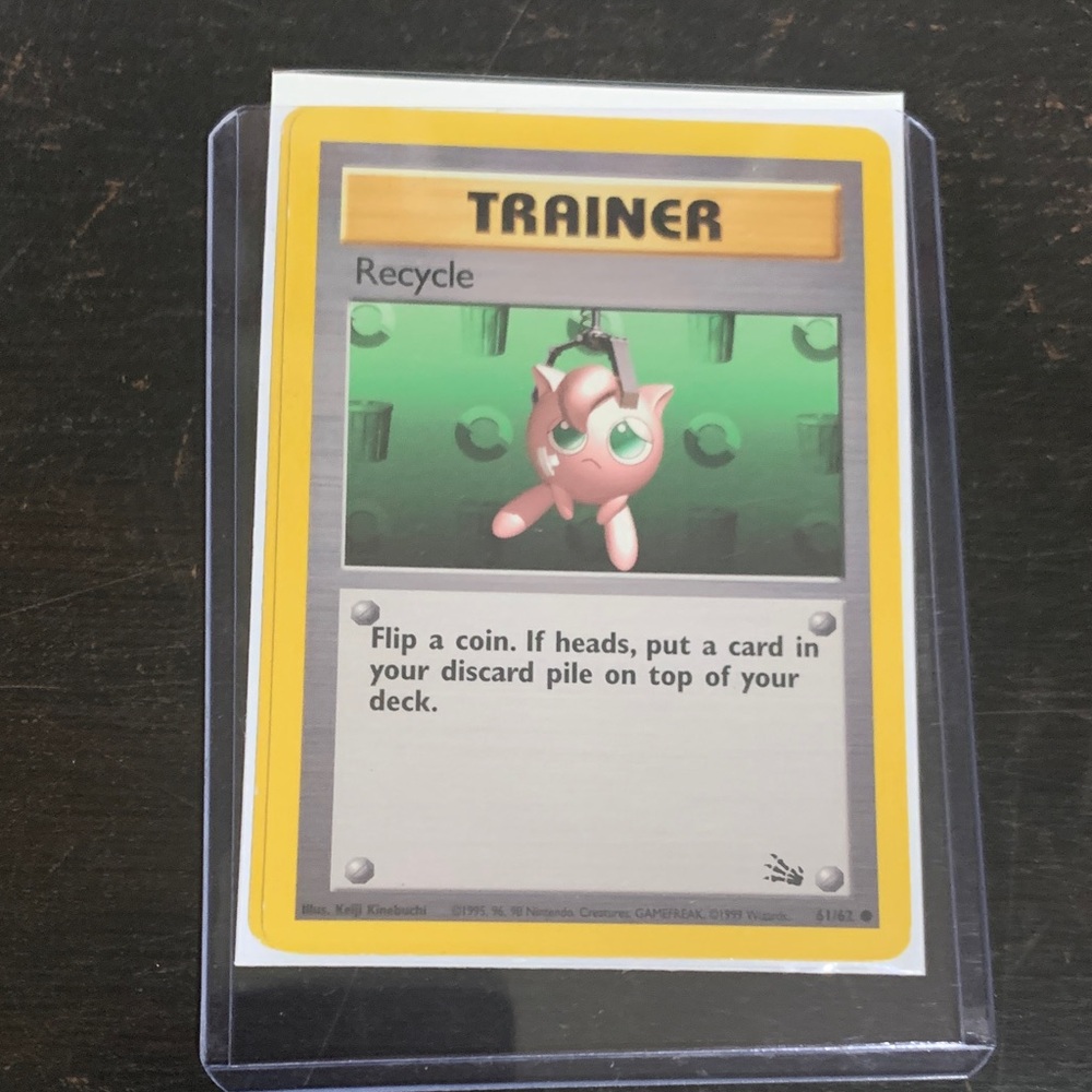 Trainer Recycle Pokémon Card